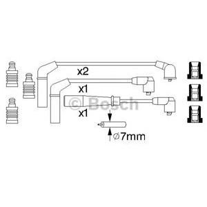 кабели за свещи - комплект запалителни кабели BOSCH 0 986 356 932 