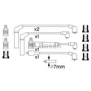 кабели за свещи - комплект запалителни кабели BOSCH 0 986 356 943 