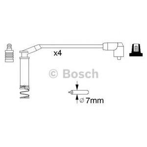 кабели за свещи - комплект запалителни кабели BOSCH 0 986 357 124