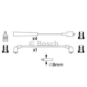 кабели за свещи - комплект запалителни кабели BOSCH 0 986 357 129 