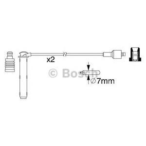 кабели за свещи - комплект запалителни кабели BOSCH 0 986 357 154 