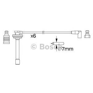 кабели за свещи - комплект запалителни кабели BOSCH 0 986 357 167 
