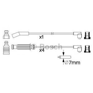 кабели за свещи - комплект запалителни кабели BOSCH 0 986 357 212 