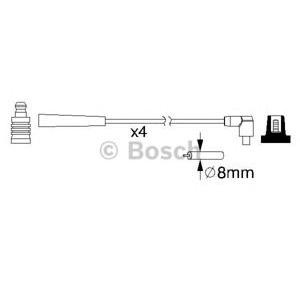кабели за свещи - комплект запалителни кабели BOSCH 0 986 357 221 