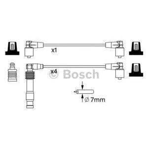 кабели за свещи - комплект запалителни кабели BOSCH 0 986 357 233 