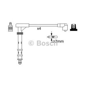 кабели за свещи - комплект запалителни кабели BOSCH 0 986 357 261 