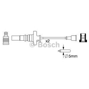 кабели за свещи - комплект запалителни кабели BOSCH 0 986 357 273 