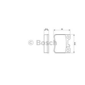 накладки BOSCH 0 986 424 358