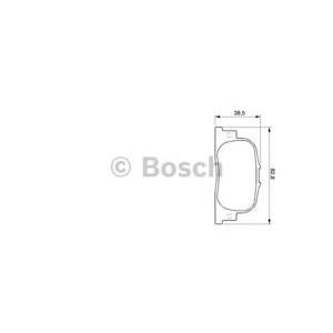 накладки BOSCH 0 986 424 730