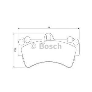 накладки BOSCH 0 986 424 739 