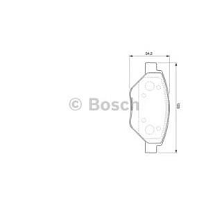 накладки BOSCH 0 986 424 774