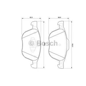 накладки BOSCH 0 986 424 794