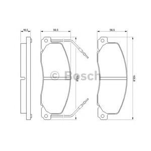 накладки BOSCH 0 986 460 946