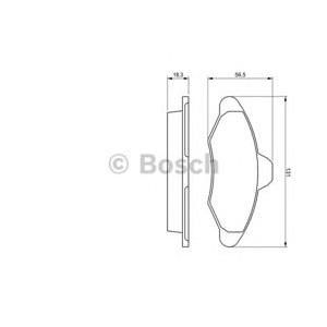 накладки BOSCH 0 986 460 949 