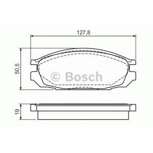 накладки BOSCH 0 986 461 133