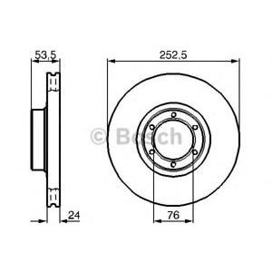 спирачен диск BOSCH 0 986 478 113 