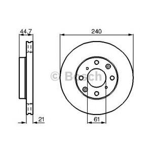 спирачен диск BOSCH 0 986 478 115 