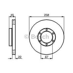 спирачен диск BOSCH 0 986 478 271