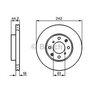 спирачен диск BOSCH 0 986 478 503 