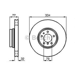спирачен диск BOSCH 0 986 478 623