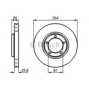 спирачен диск BOSCH 0 986 478 714