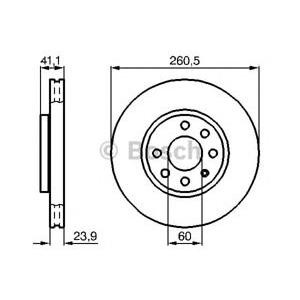 спирачен диск BOSCH 0 986 478 730