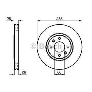 спирачен диск BOSCH 0 986 478 831