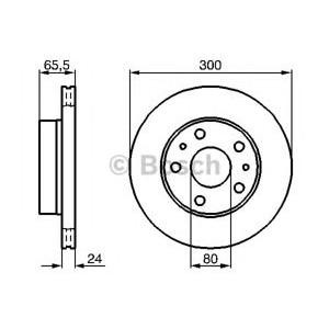 спирачен диск BOSCH 0 986 478 842