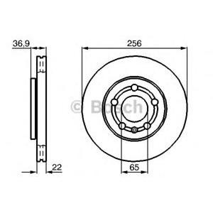 спирачен диск BOSCH 0 986 478 853 