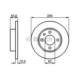 спирачен диск BOSCH 0 986 478 859
