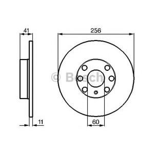 спирачен диск BOSCH 0 986 478 880 
