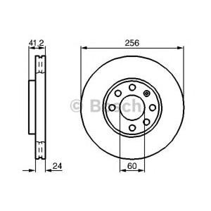 спирачен диск BOSCH 0 986 478 881