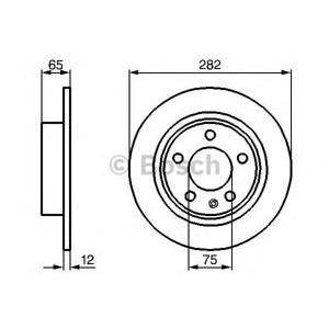 спирачен диск BOSCH 0 986 478 891
