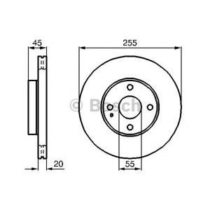 спирачен диск BOSCH 0 986 478 996 