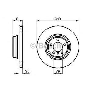 спирачен диск BOSCH 0 986 479 003 