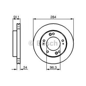 спирачен диск BOSCH 0 986 479 020