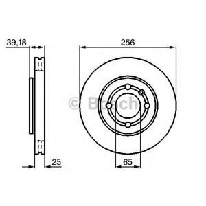 спирачен диск BOSCH 0 986 479 054