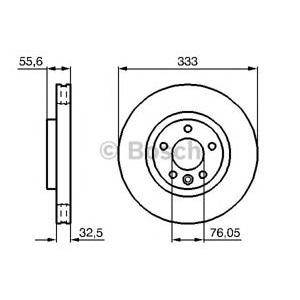 спирачен диск BOSCH 0 986 479 096