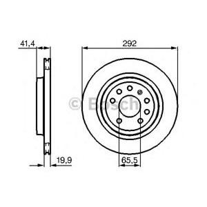 спирачен диск BOSCH 0 986 479 142 