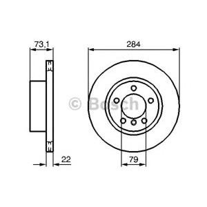спирачен диск BOSCH 0 986 479 213