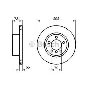 спирачен диск BOSCH 0 986 479 214