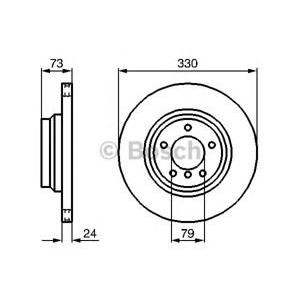 спирачен диск BOSCH 0 986 479 215