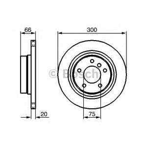 спирачен диск BOSCH 0 986 479 218 