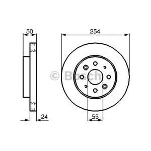 спирачен диск BOSCH 0 986 479 231