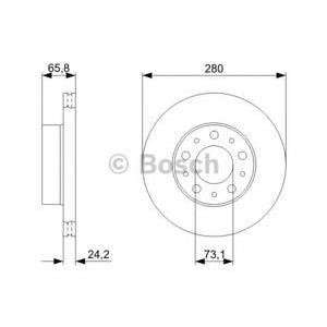 спирачен диск BOSCH 0 986 479 B96