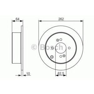 спирачен диск BOSCH 0 986 479 371