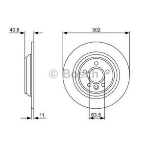 спирачен диск BOSCH 0 986 479 397