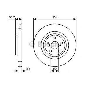 спирачен диск BOSCH 0 986 479 426 