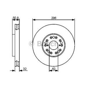 спирачен диск BOSCH 0 986 479 429 