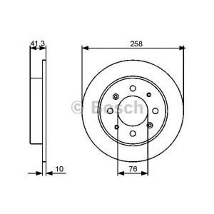 спирачен диск BOSCH 0 986 479 462 